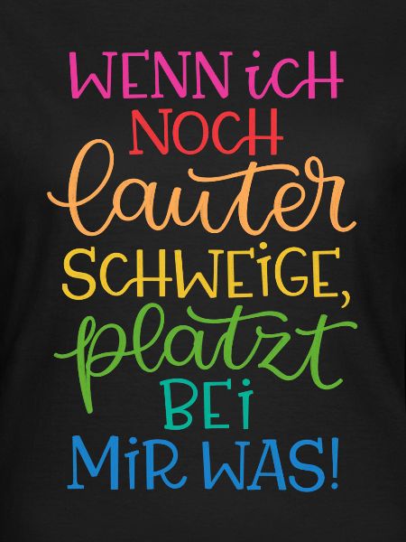 Lauter Schweigen Regenbogen