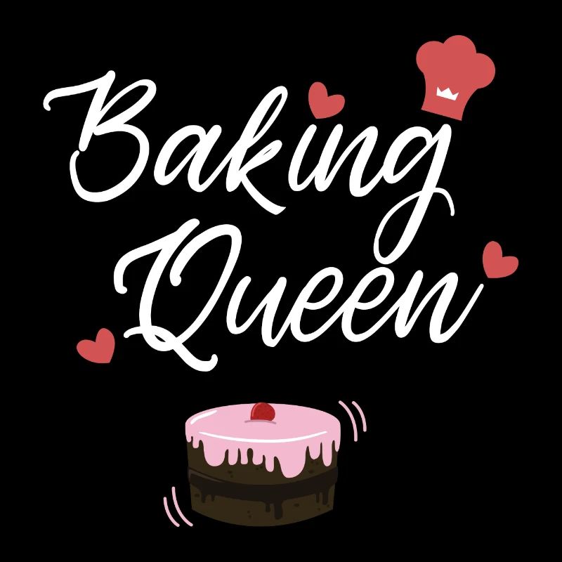 Baking queen bake cake baker gift idea