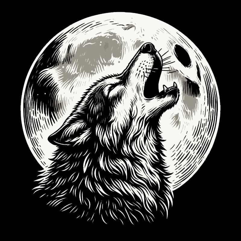 Wolf Full Moon