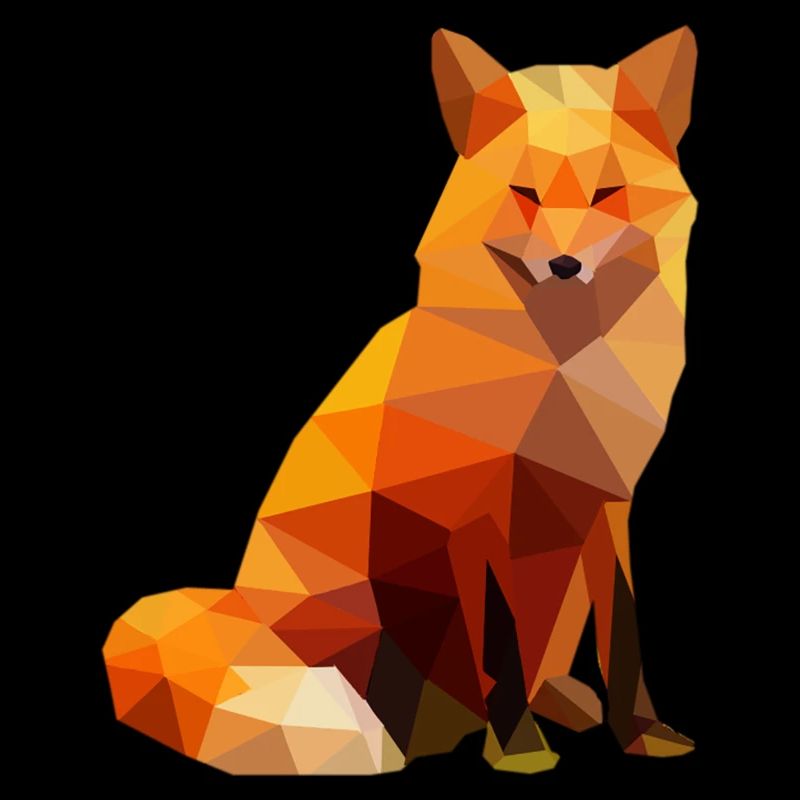 Low Poly Fox * VENTE *