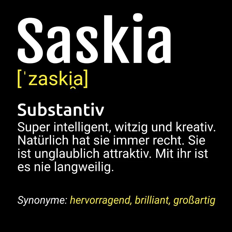 Saskia Name Definition