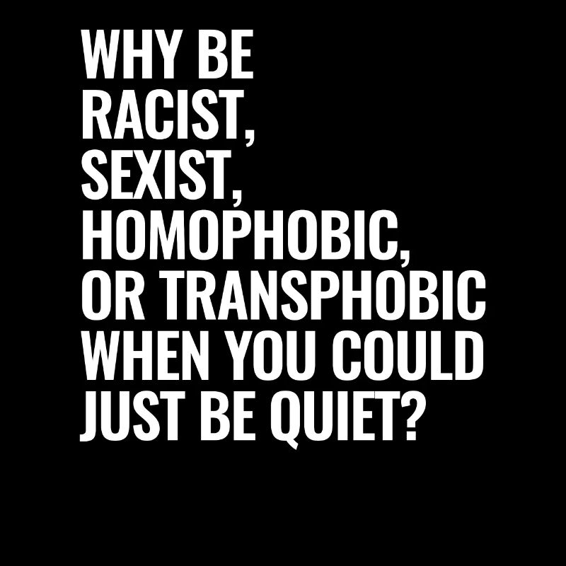 Warum rassistisch sexistisch homophob oder transph