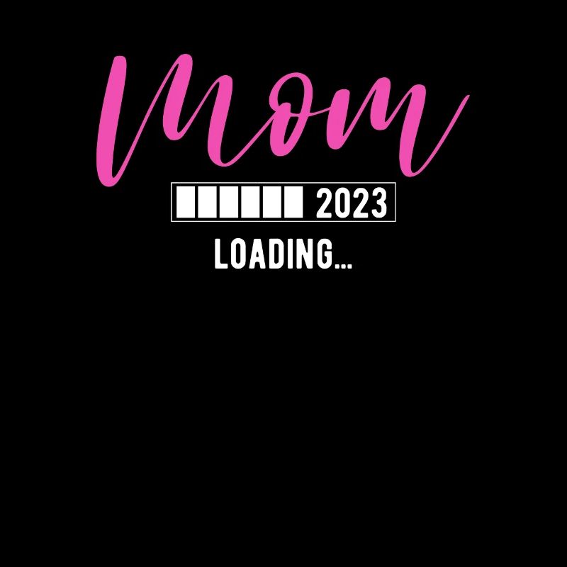 Mom 2023 Loading Shirt Geschenk
