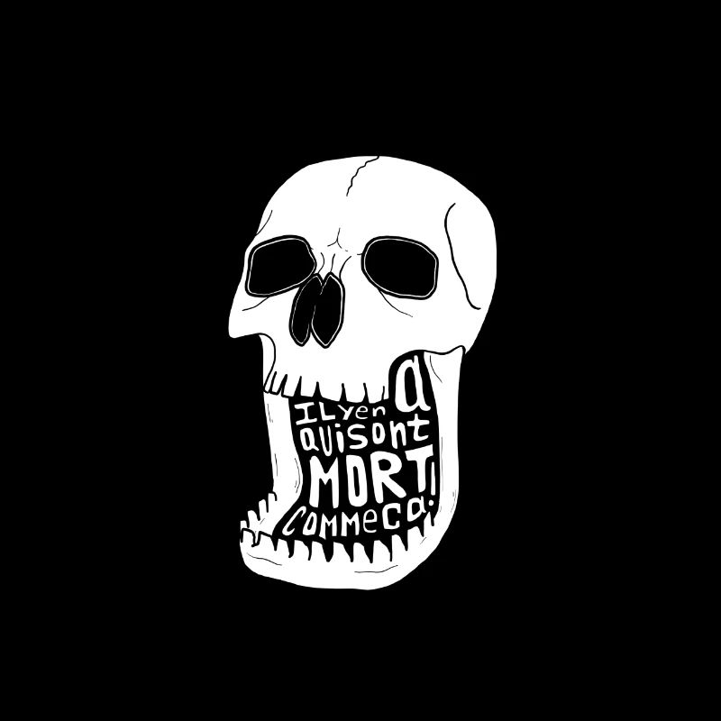 il y en a qui sont mort comme ça!