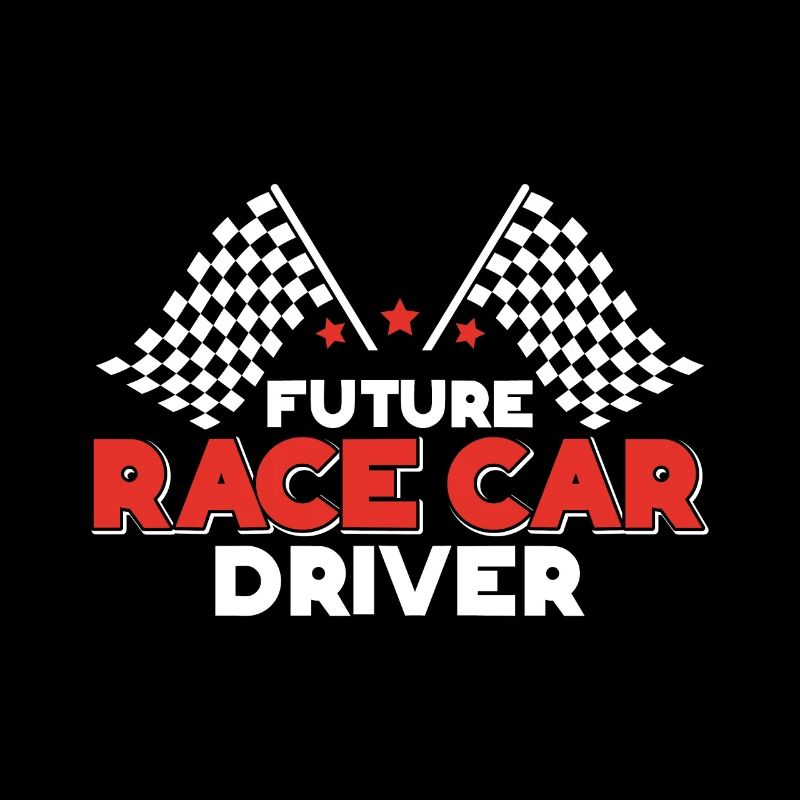 Future racing car driver - car