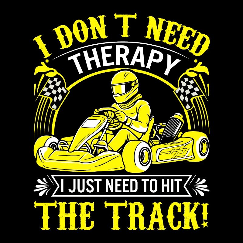 I don’t need therapy; I just need to hit the track