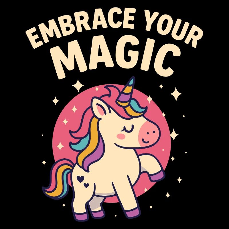Magisches Einhorn Illustration