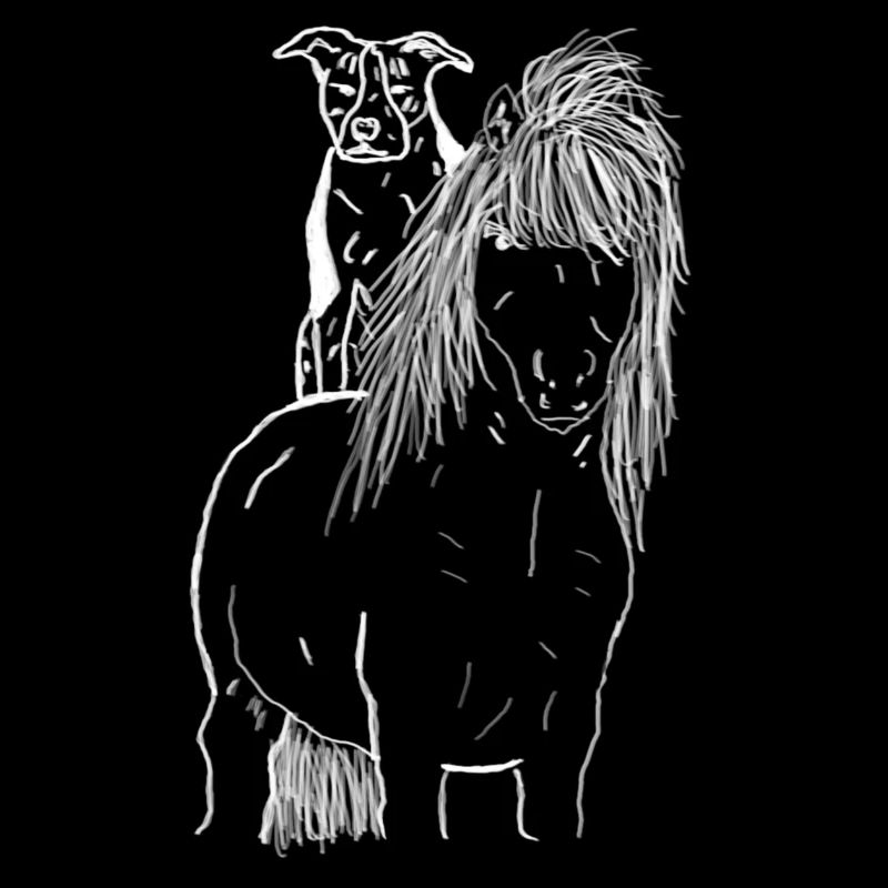 Cheval et chien