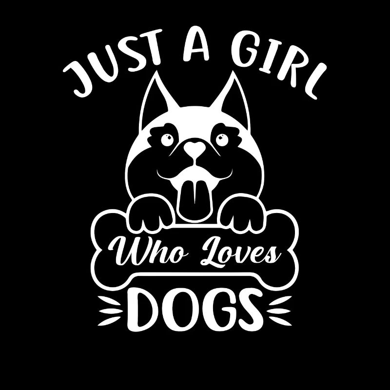 NUR EIN MÄDCHEN, DAS HUNDE LIEBT