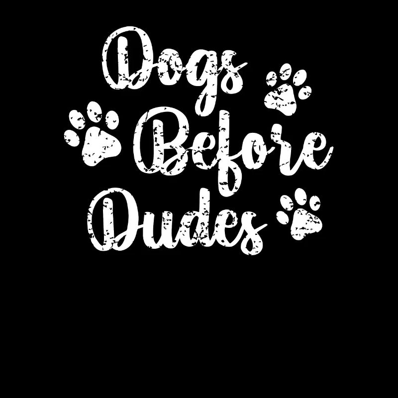 Hunde vor Dudes