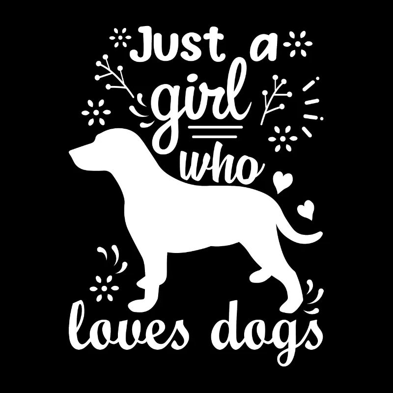 NUR EIN MÄDCHEN, DAS HUNDE LIEBT