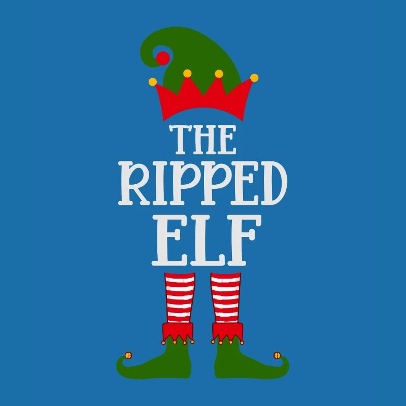 Le pull de Noël Musclé Elf Ugly