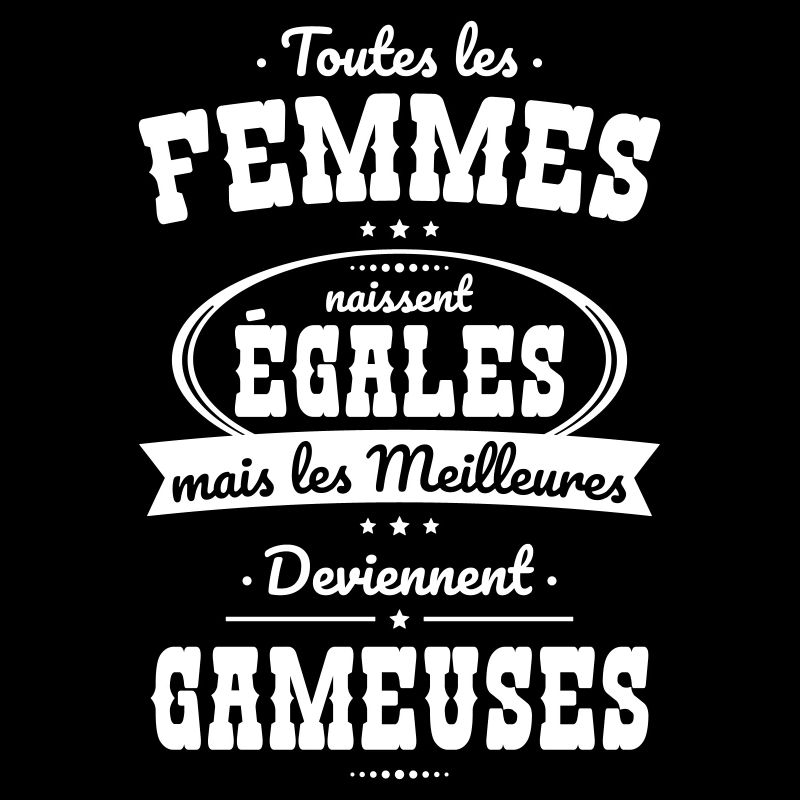 Femmes égales les meilleures deviennent gameuses
