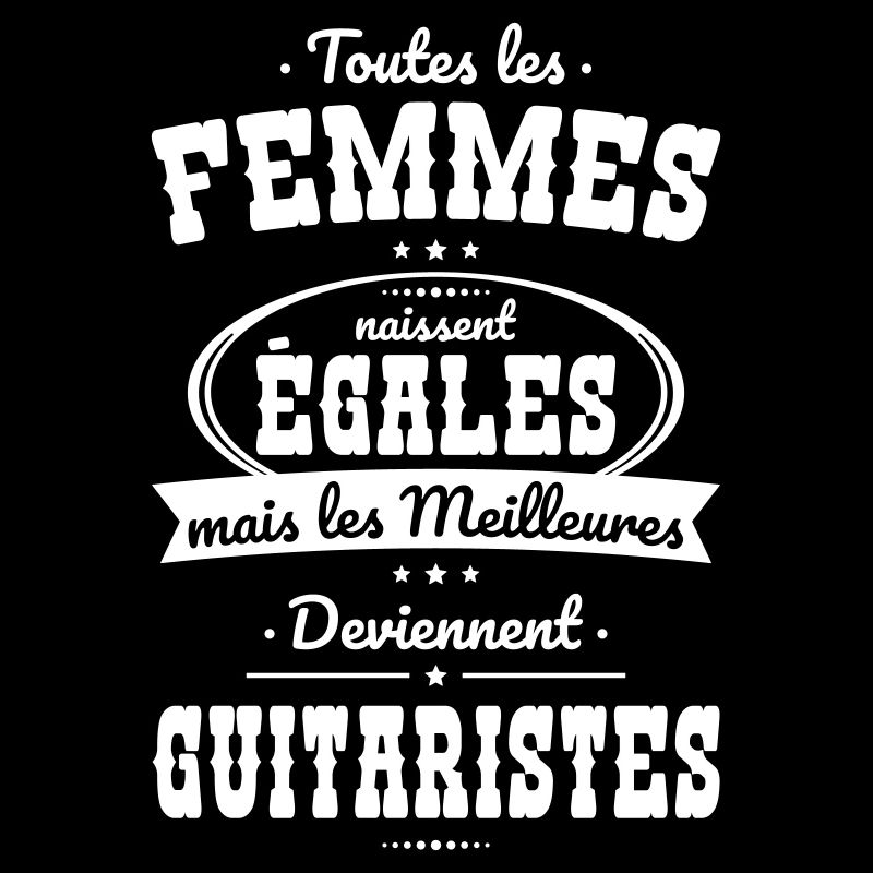 Femmes égales meilleures deviennent guitaristes