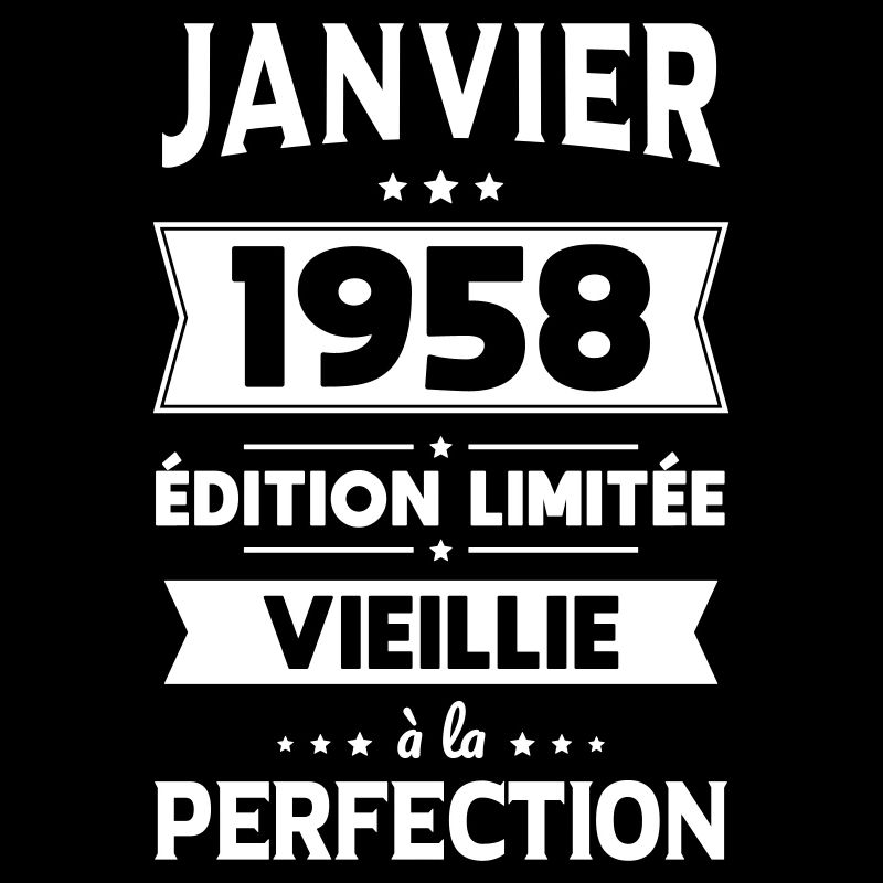 Anniversaire 65 ans - Janvier 1958 Perfection
