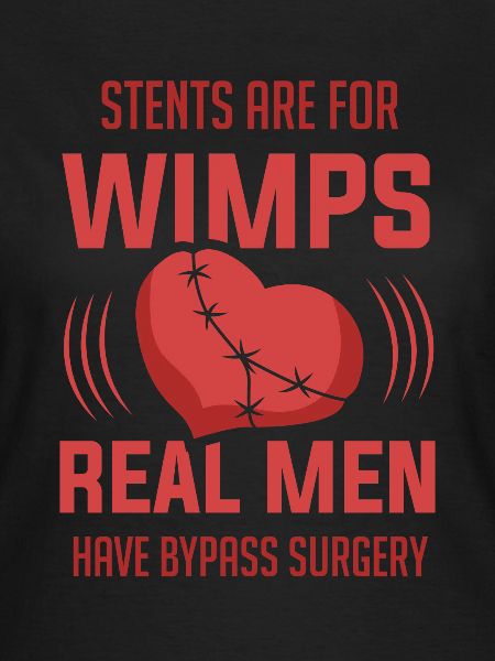 Open Heart Bypass Surgery Survivor Stents Wimps