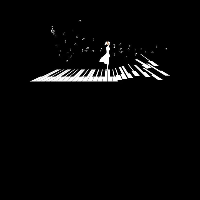 Mädchen Klavier Piano