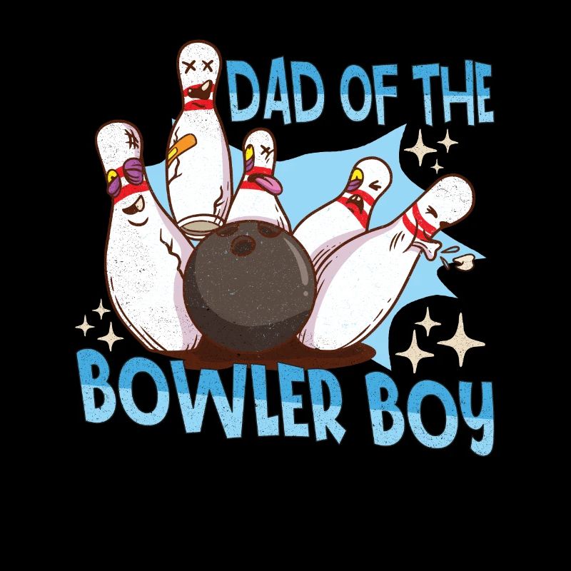 Lustige Bowling Team Bowler Strike Geschenkidee