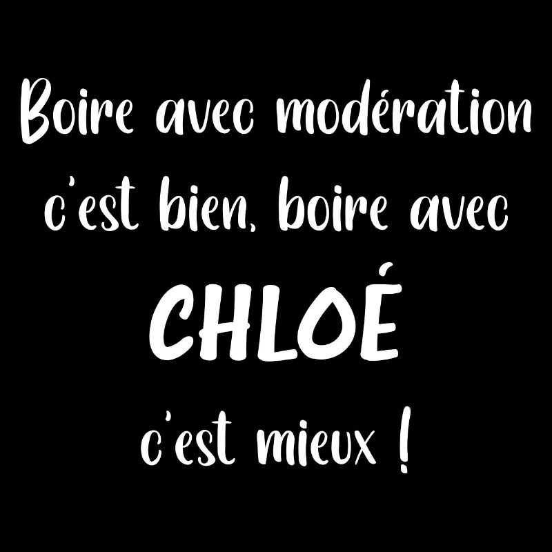 Boire avec modération c'est bien boire chloé