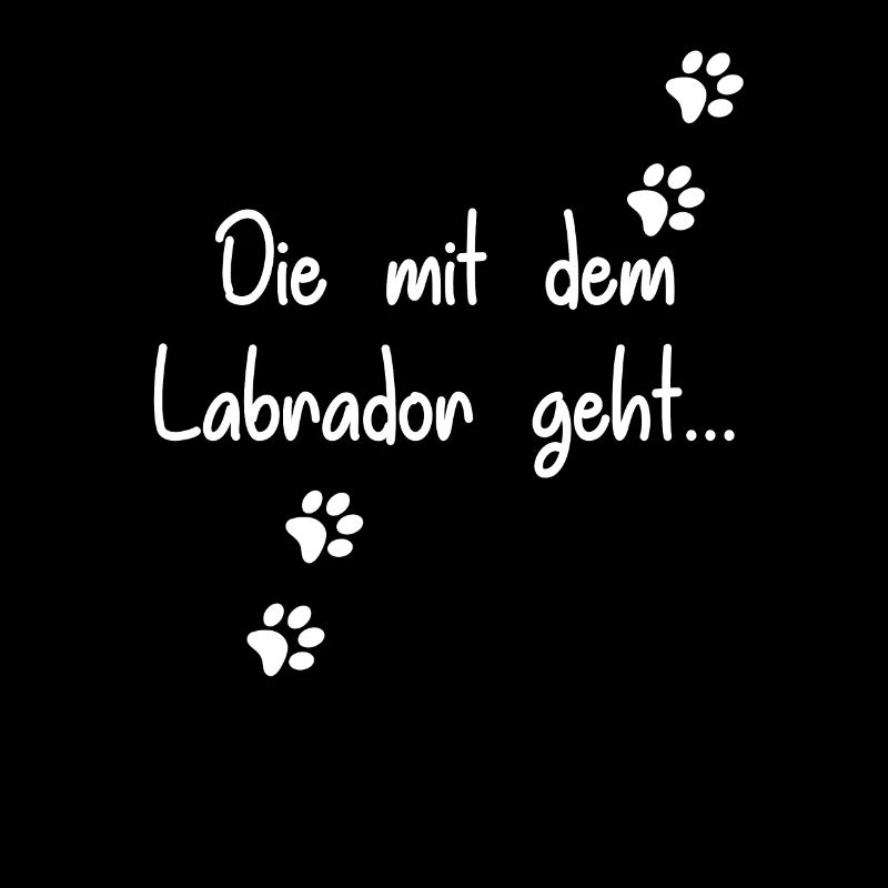 Die mit dem Labrador geht