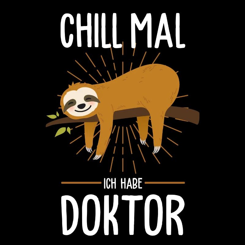 Doktortitel Faultier Doktor Geschenk