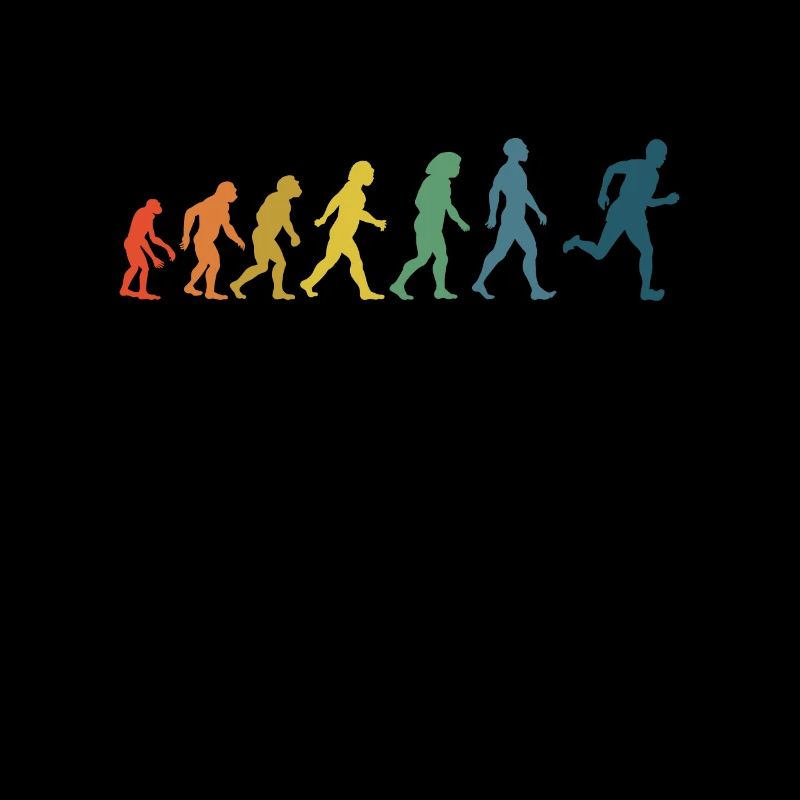 Jogging Running Marathon Runner Jogger Evolution