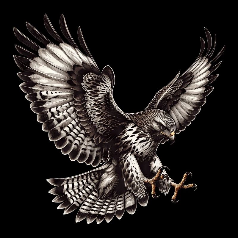Buse variable Oiseau de proie Oiseau de proie Oiseau de proie