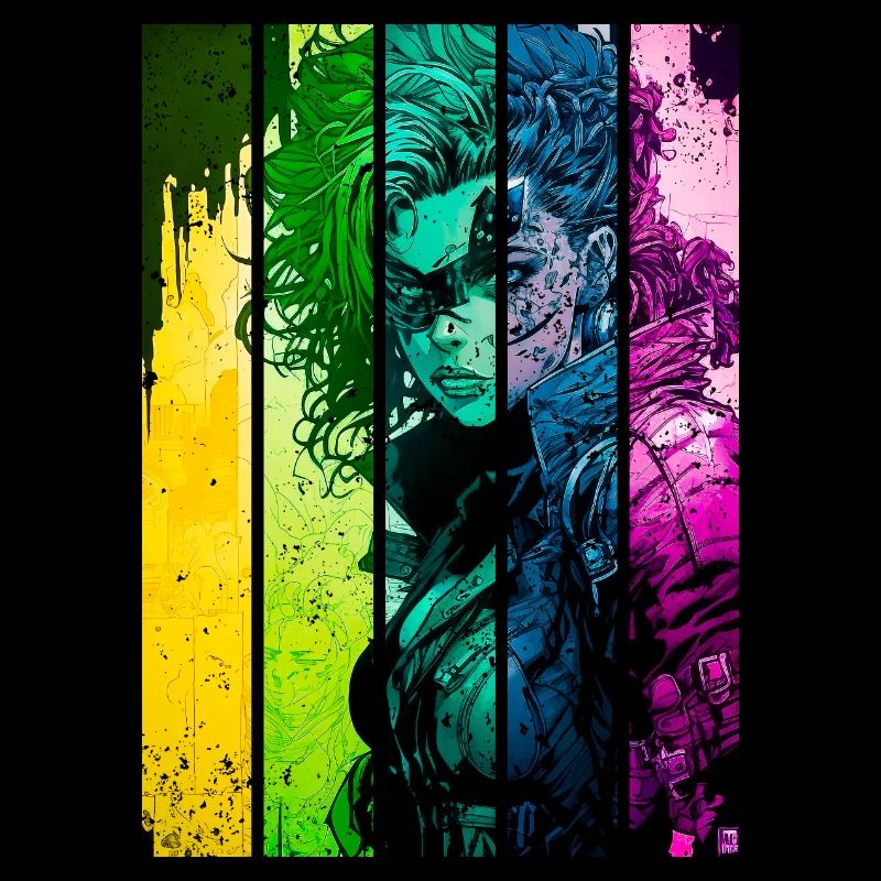 Comic book hero