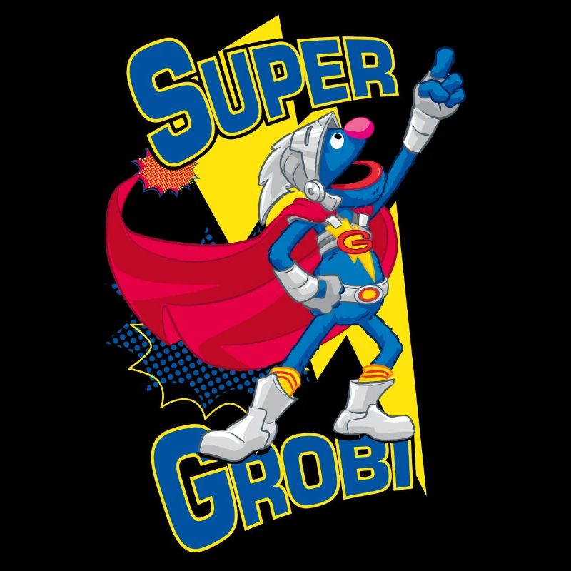 Sesamstraße Super Grobi Superheld