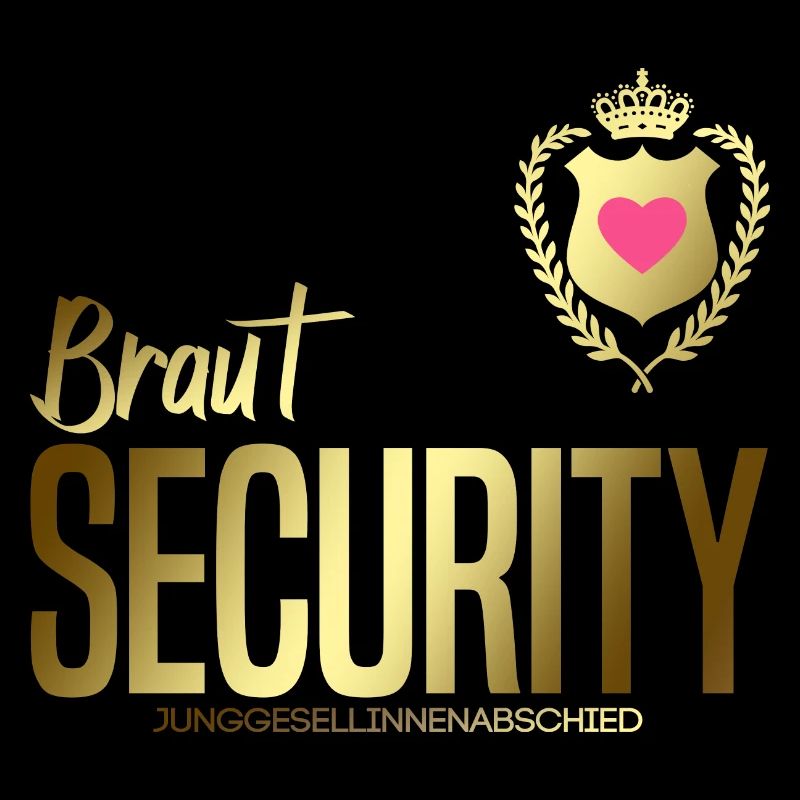 Junggesellinnenabschied Braut Security Hochzeit