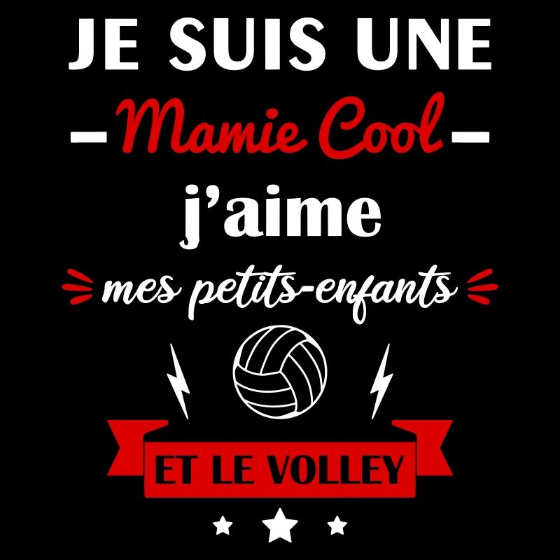 Mamie cool volley,fête des grands-mères