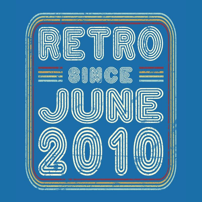 Geburtstag Juni 2010 Retro Geschenk