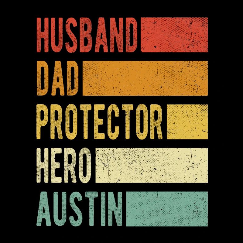 Austin nom papa cadeau