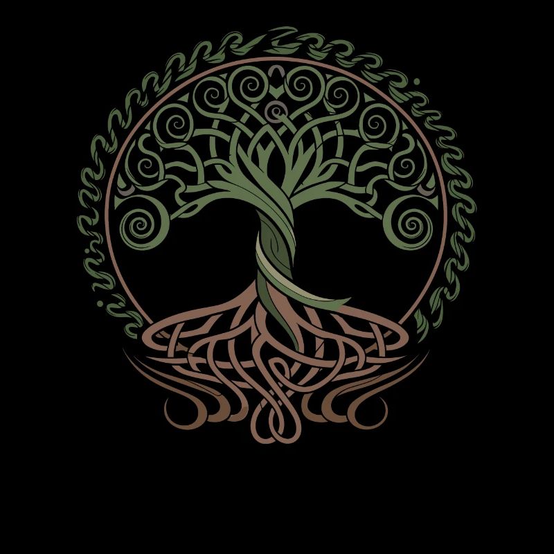 Neo Celtic Lebensbaum Symbolik