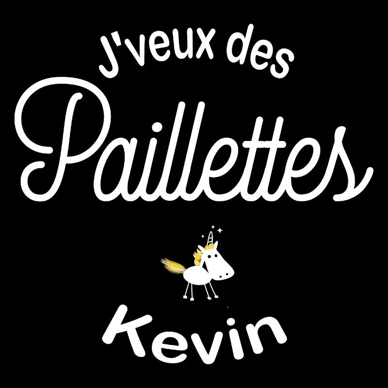 Ich will Pailletten Kevin