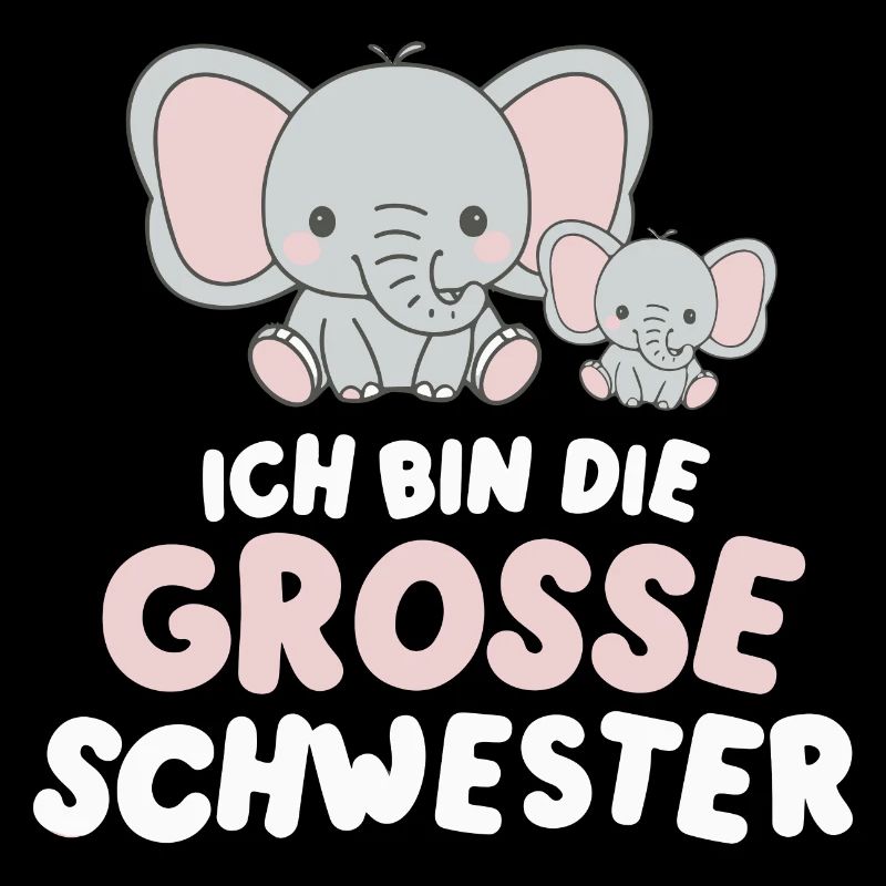 Ich werde große Schwester Elefant