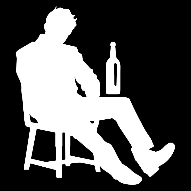 Drunk Man Drinking Drunk