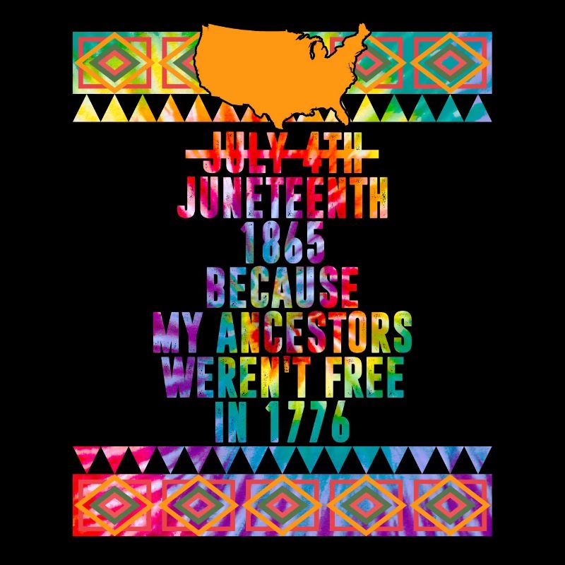 Juneteenth Day Meine Vorfahren waren 1776 nicht frei
