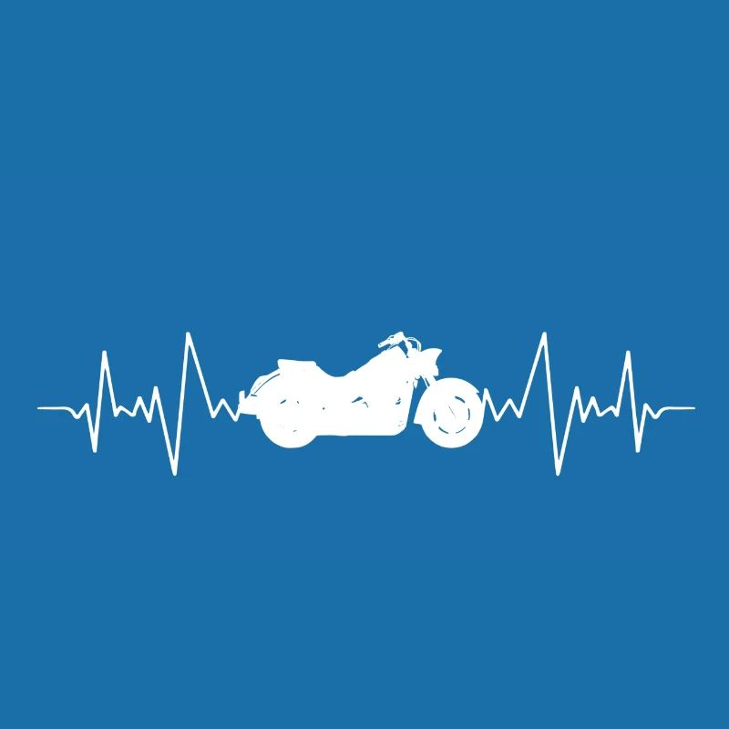 BIKER MOTORRAD CHOPPER OFEN - HEARTBEAT - GESCHENK