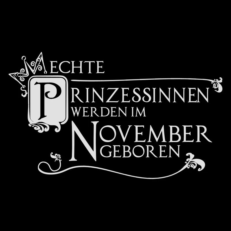 Echte Prinzessinen November Geschenk