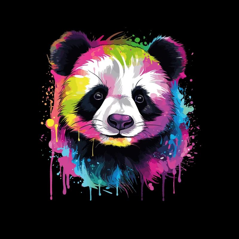 Aquarelle de panda