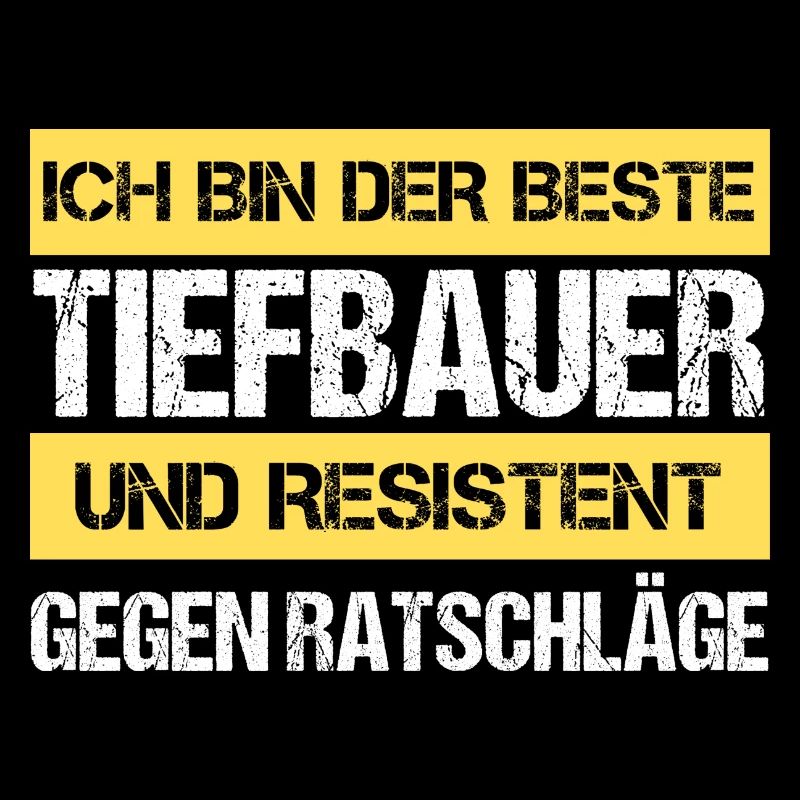 Resistenter Tiefbauer