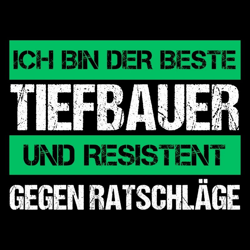 Resistenter Tiefbauer