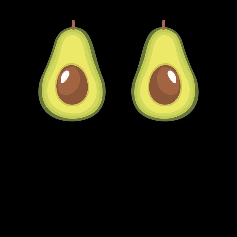 Avocado Breasts Funny Avocado Gift