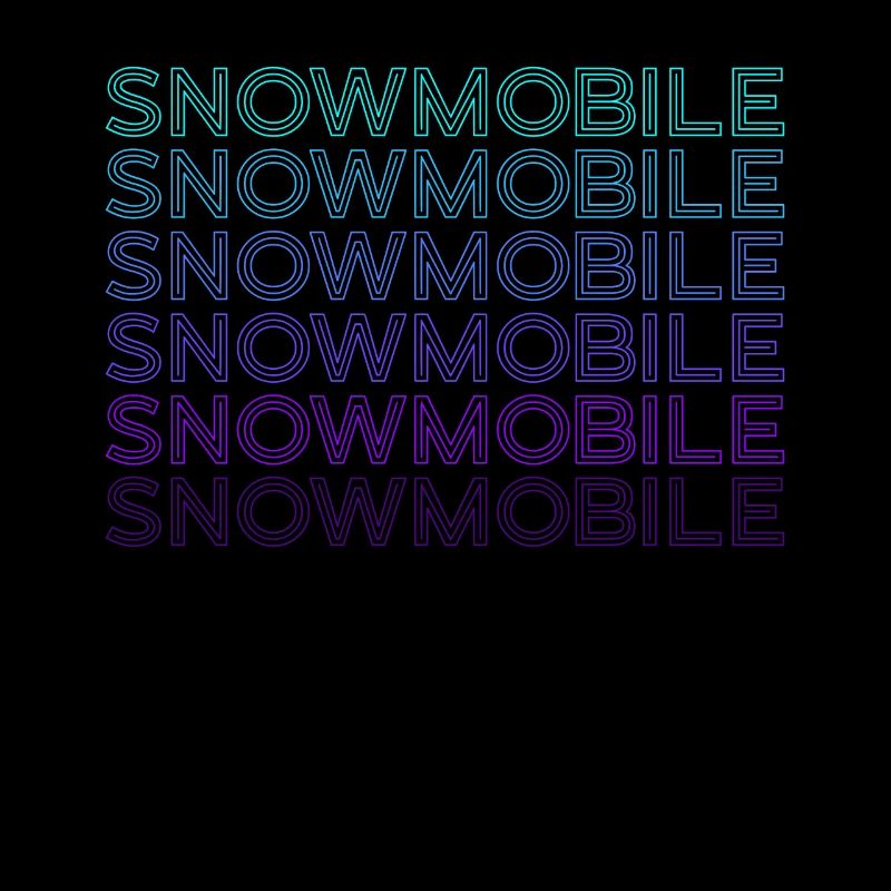 Snowmobile Retro