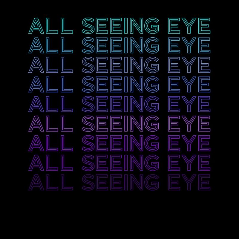 All-seeing eye retro