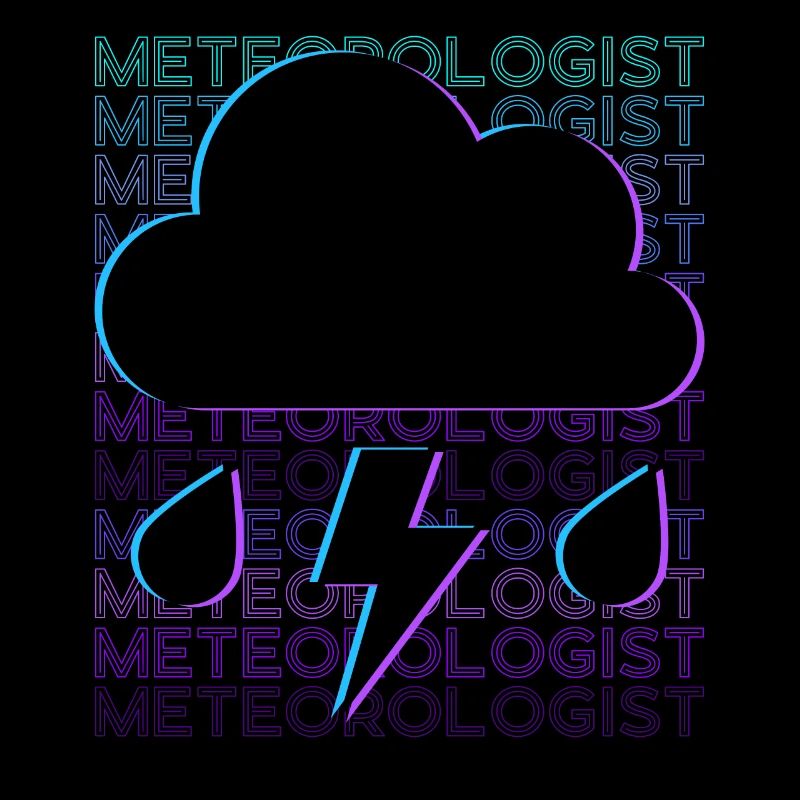 Météorologue Météo Météo Grenouille Retro