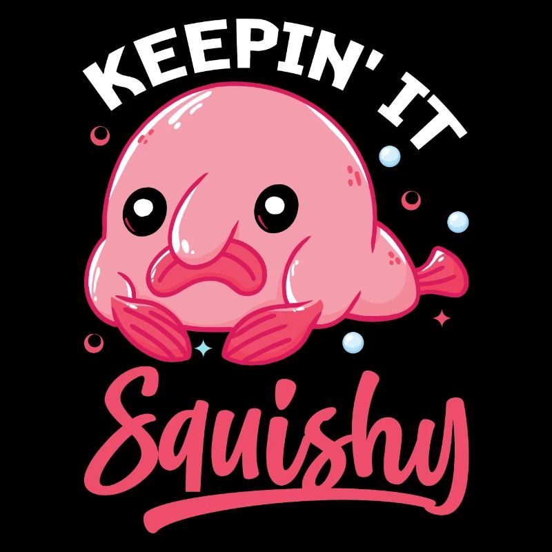 Funny Blobfish Sea Creature