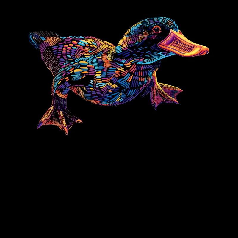 Ornithorynque mammifère Popart
