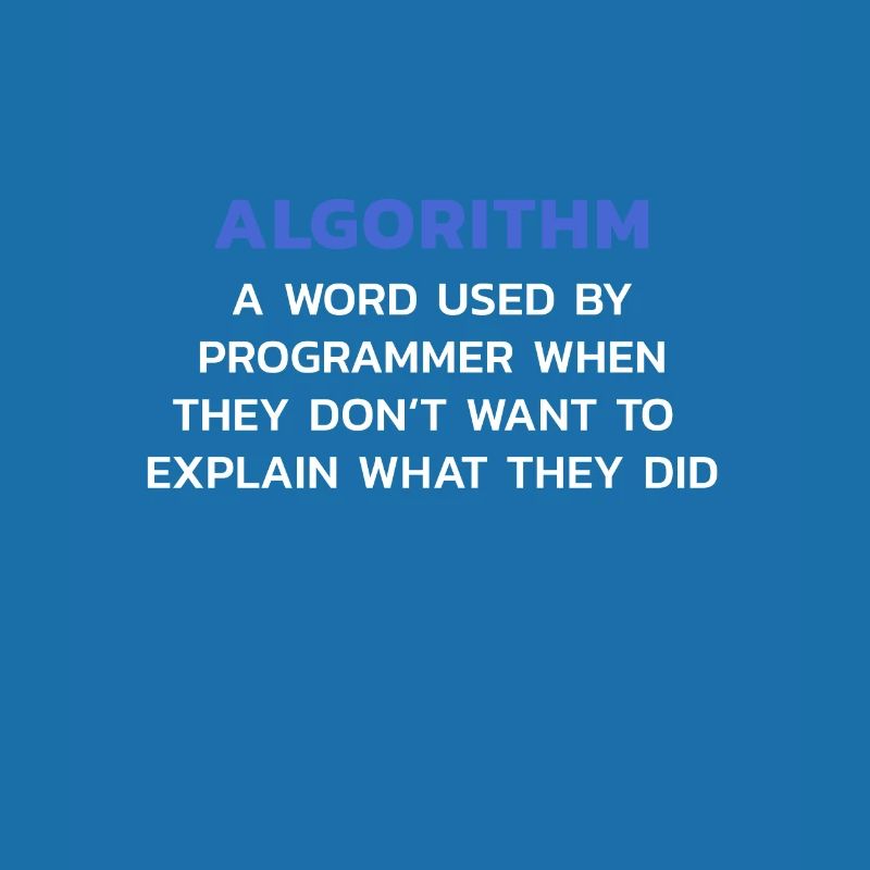 Programmeur d'algorithme informatique T-shirt